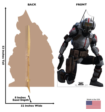 Life-Size Tech Cardboard Cutout – The Bad Batch - All Cutouts