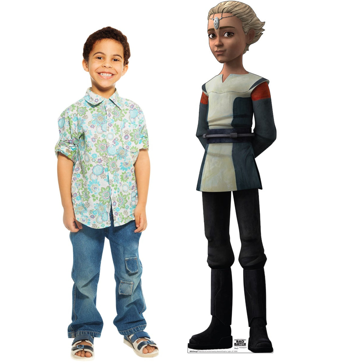 Life-Size Omega Cardboard Cutout – The Bad Batch - All Cutouts