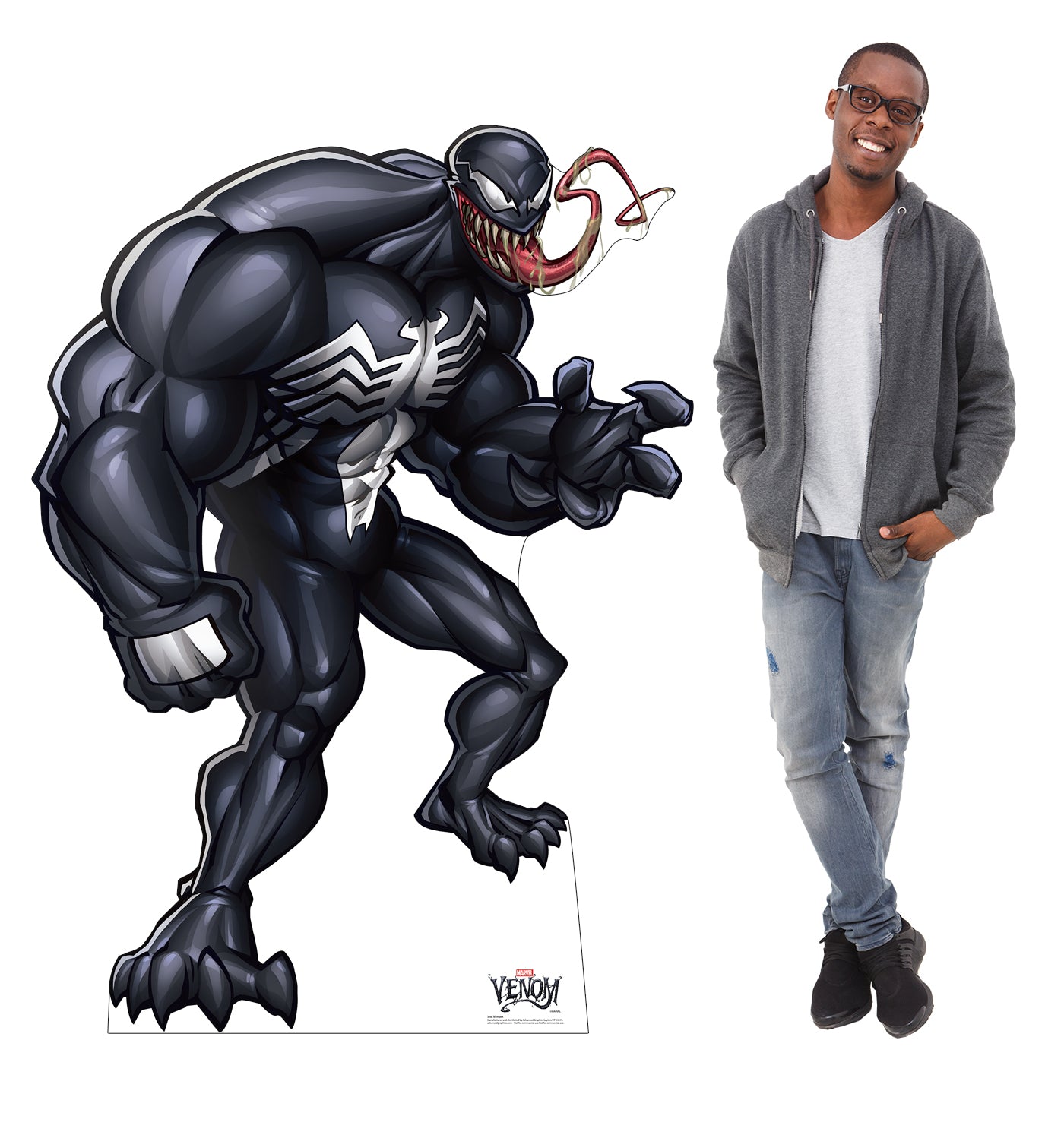 Life-Size Venom Cardboard Standup - All Cutouts