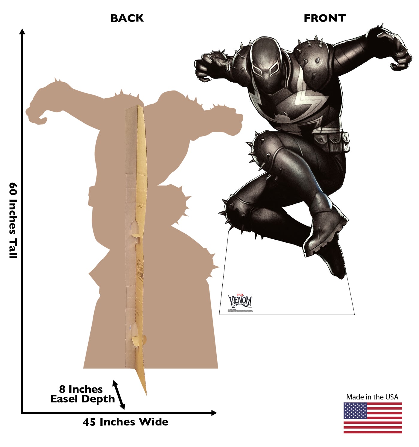Life-Size Agent Venom Cardboard Standee - All Cutouts