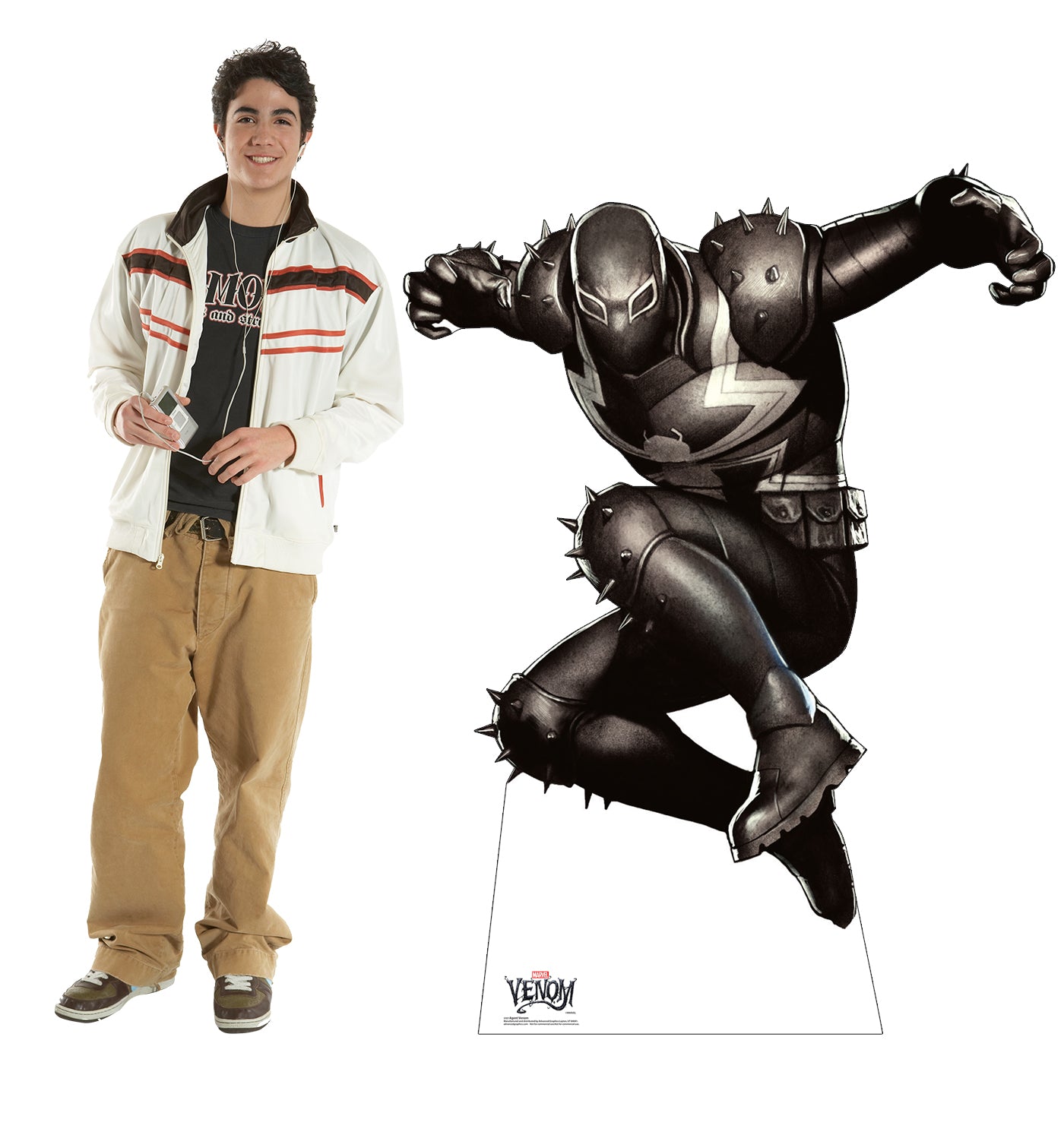 Life-Size Agent Venom Cardboard Standee - All Cutouts