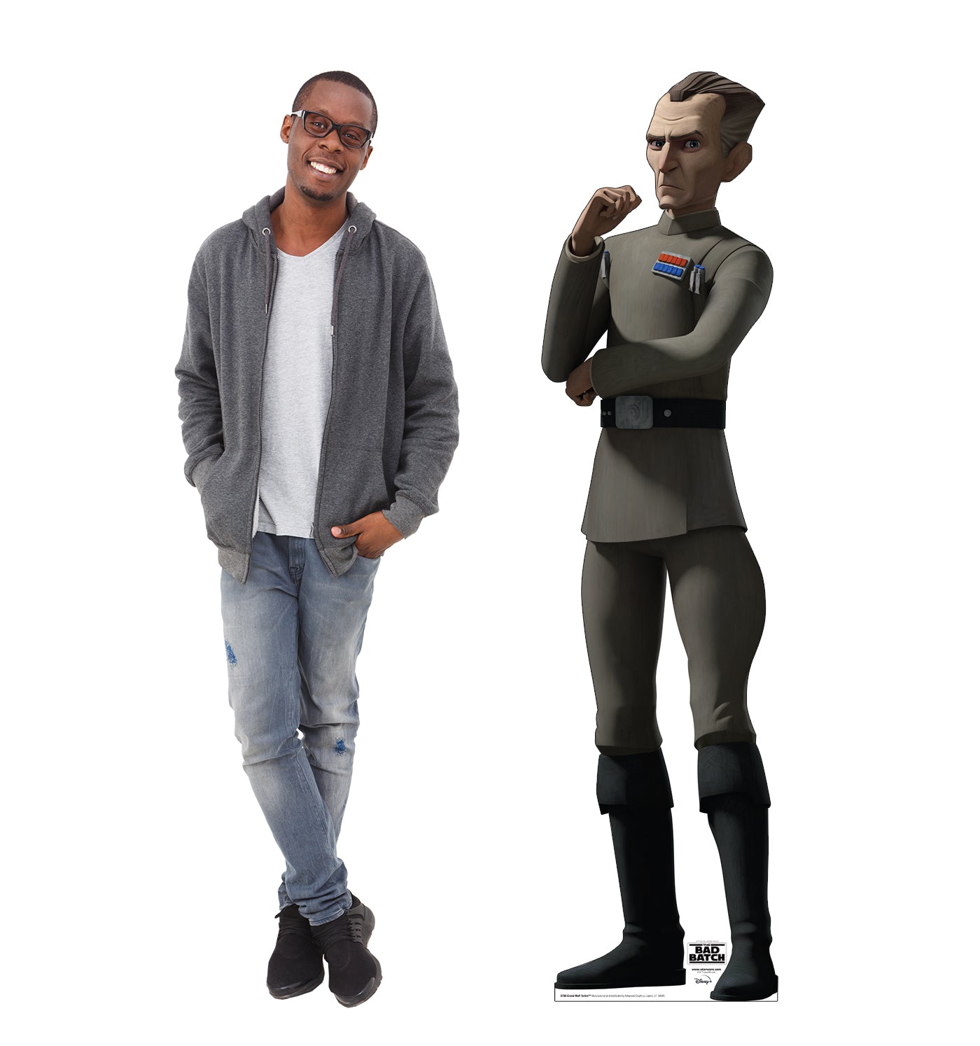 Life-Size Grand Moff Tarkin Cardboard Cutout – The Bad Batch - All Cutouts
