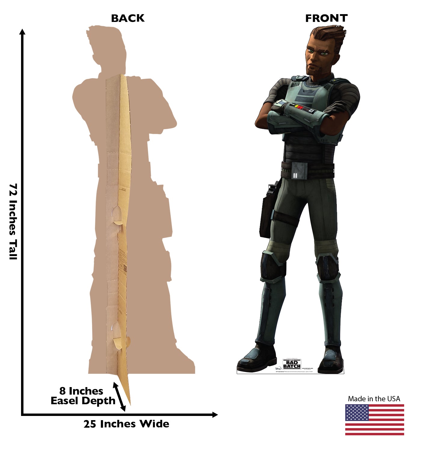 Life-Size Saw Gerrera Cardboard Cutout - All Cutouts