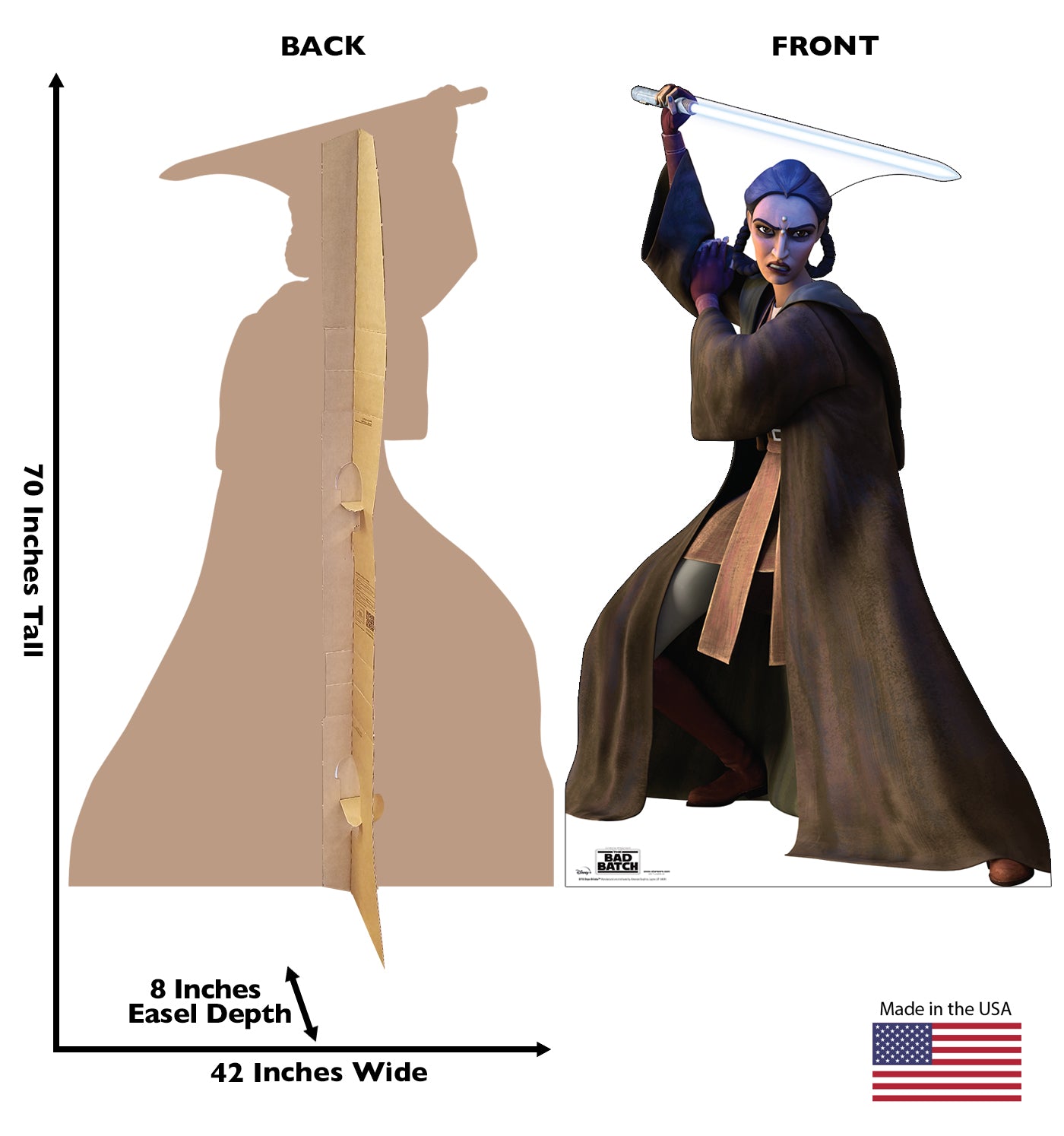 Life-Size Depa Billaba Cardboard Cutout - All Cutouts