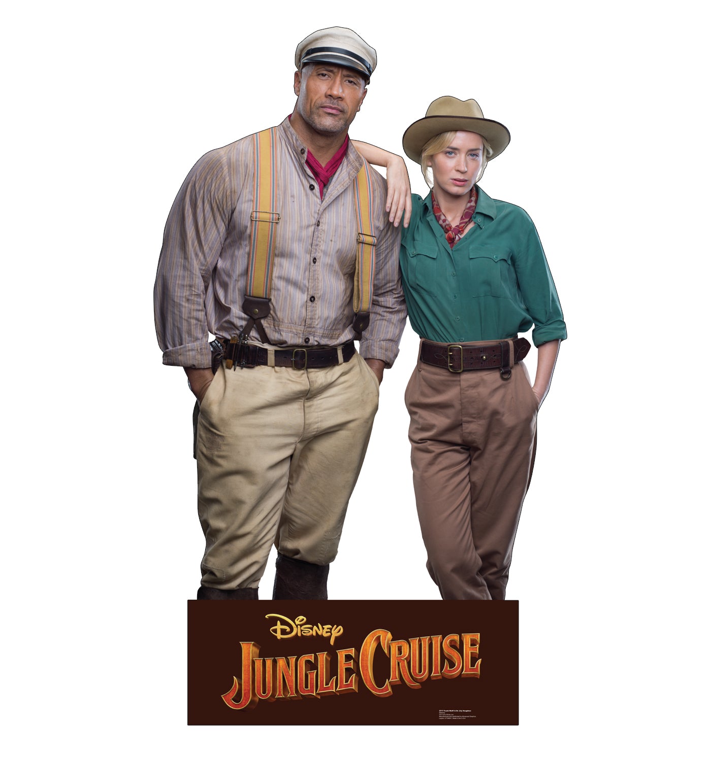 Life-Size Frank Wolff & Dr. Lily Houghton Cardboard Cutout - All Cutouts