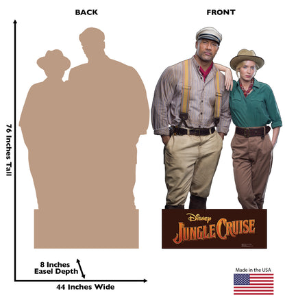 Life-Size Frank Wolff & Dr. Lily Houghton Cardboard Cutout - All Cutouts