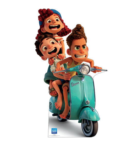 Life-Size Luca, Alberto & Giulia Cardboard Cutout - All Cutouts