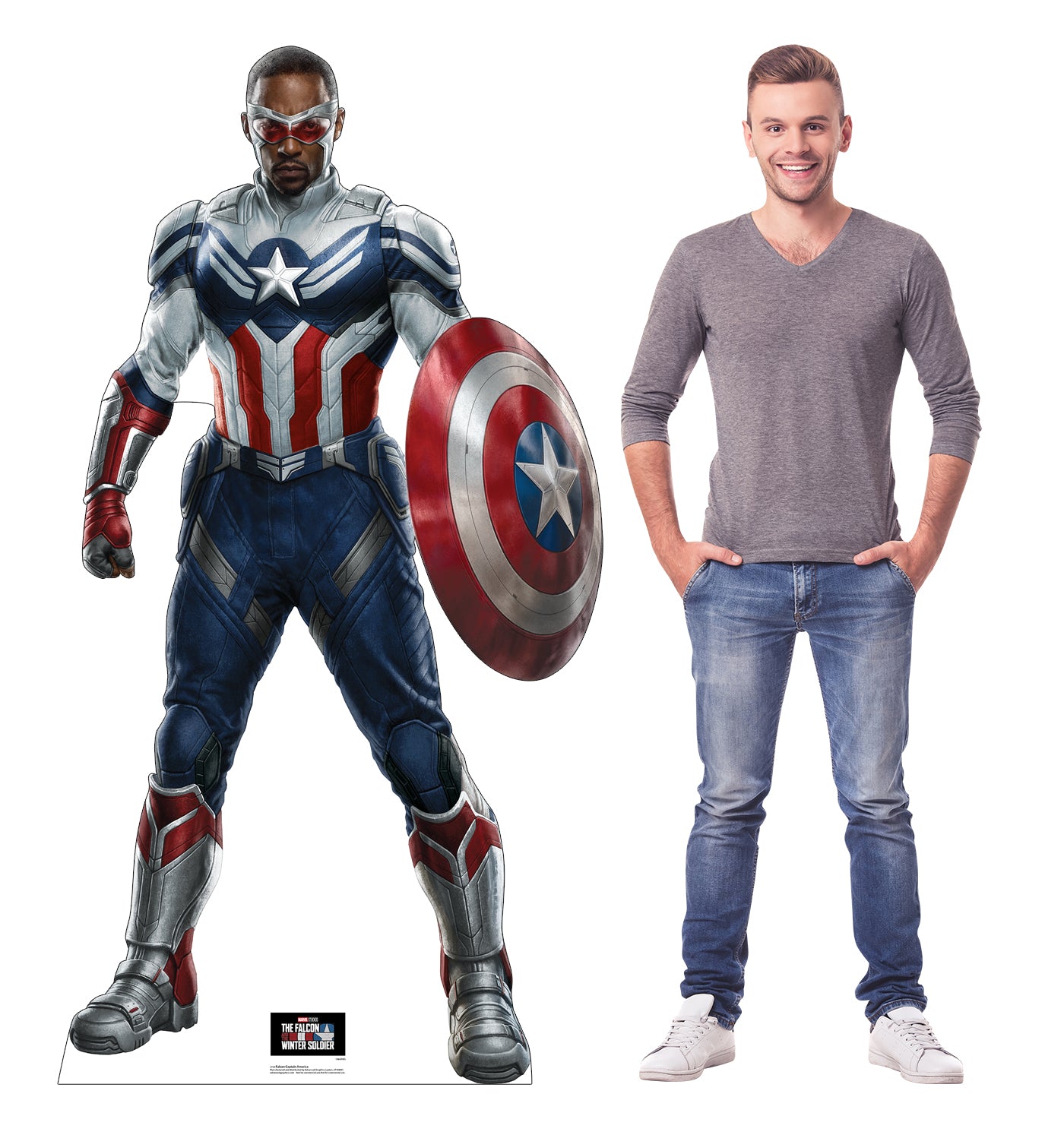 Life-Size Falcon Captain America Cardboard Cutout - All Cutouts