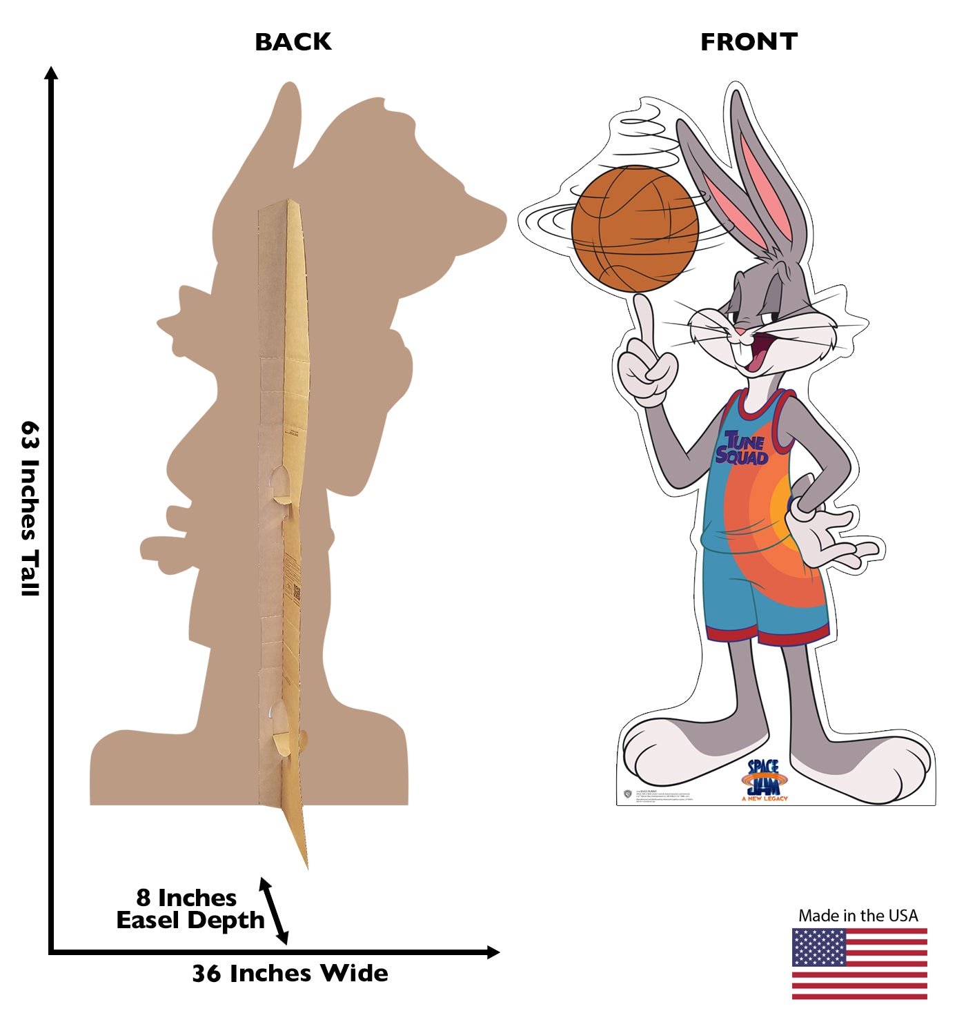 Life-Size Bugs Bunny Cardboard Cutout - All Cutouts