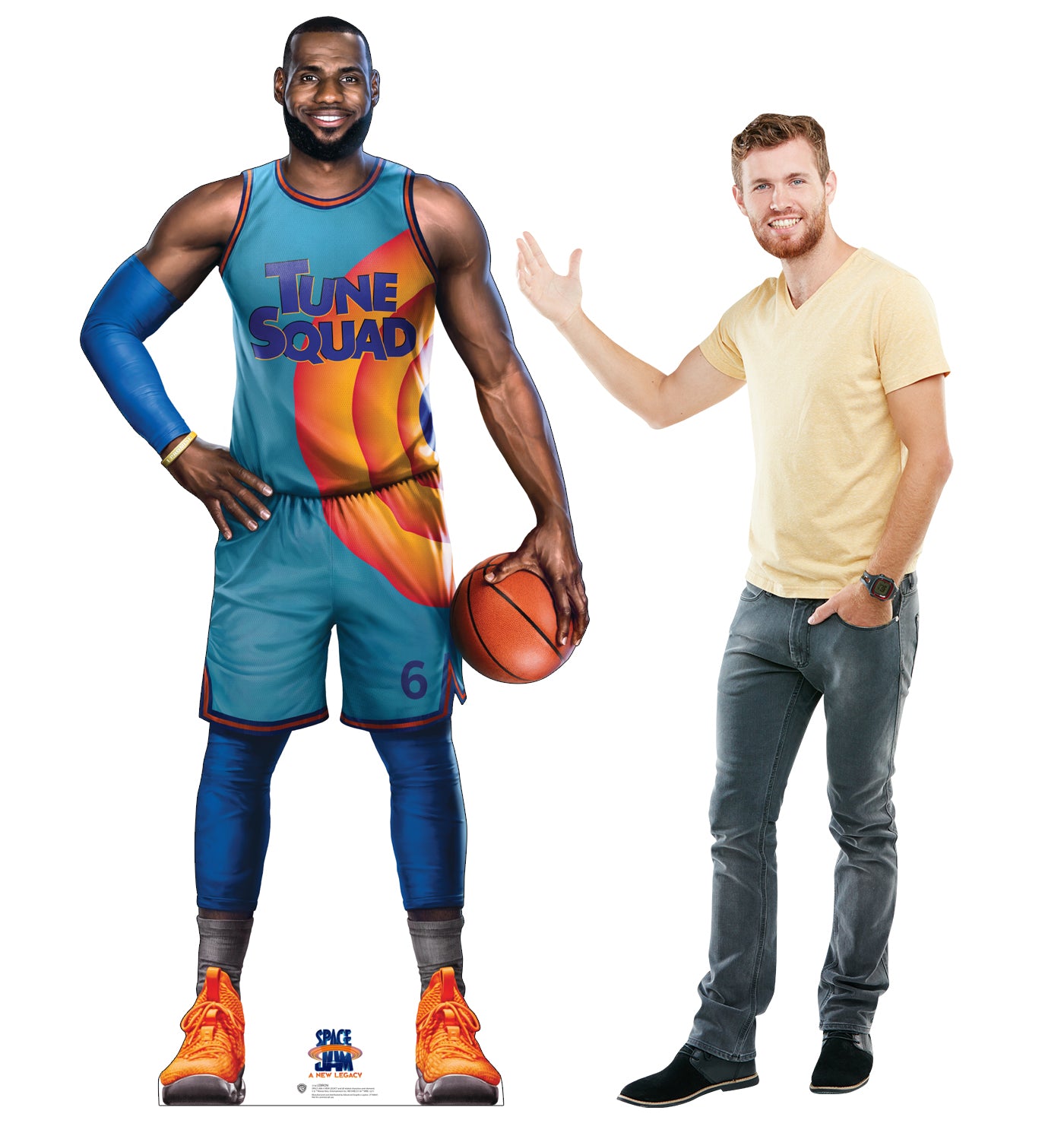 Life-Size LeBron James Cardboard Cutout - All Cutouts