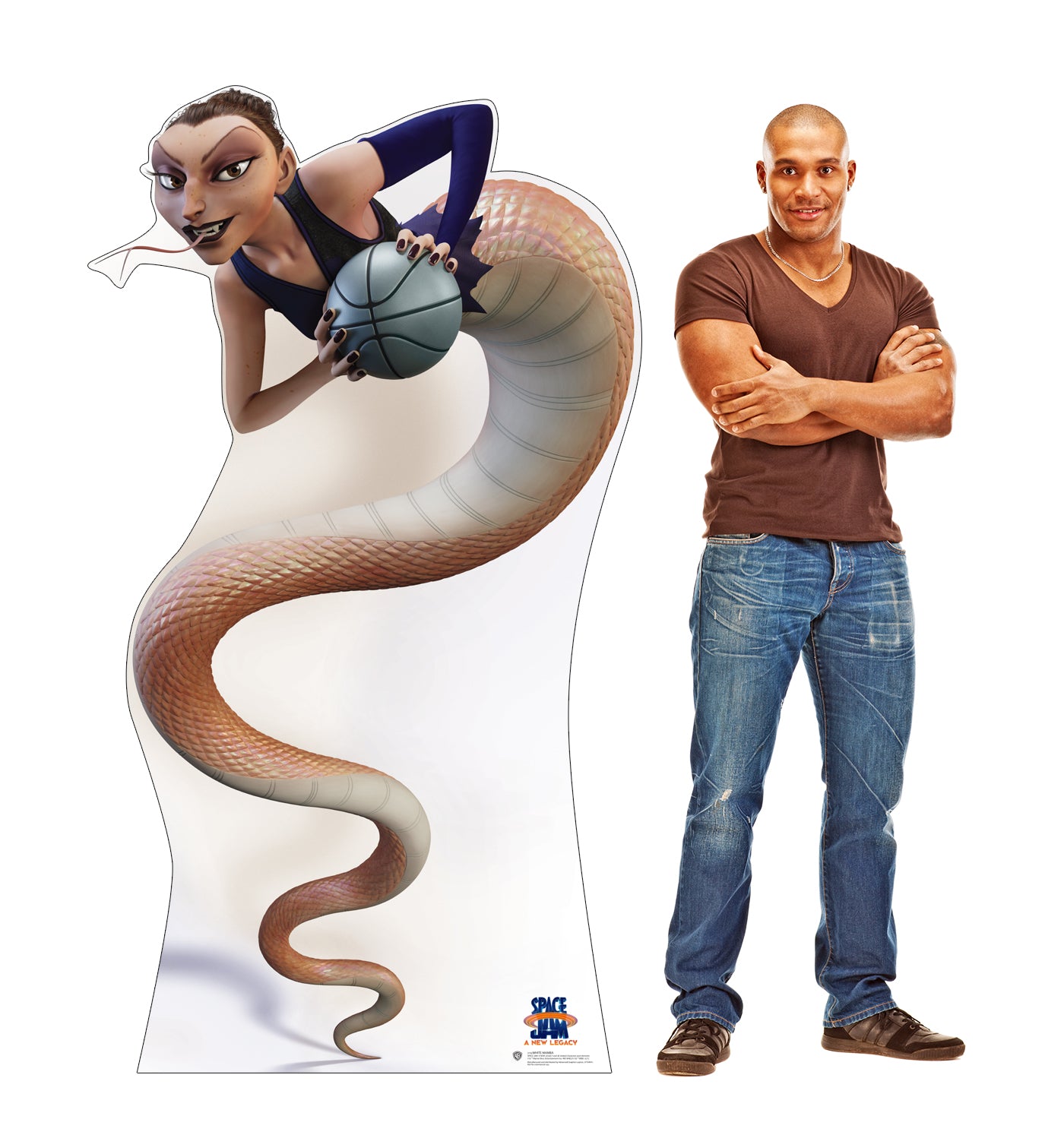 Life-Size White Mamba Cardboard Cutout – Space Jam - All Cutouts