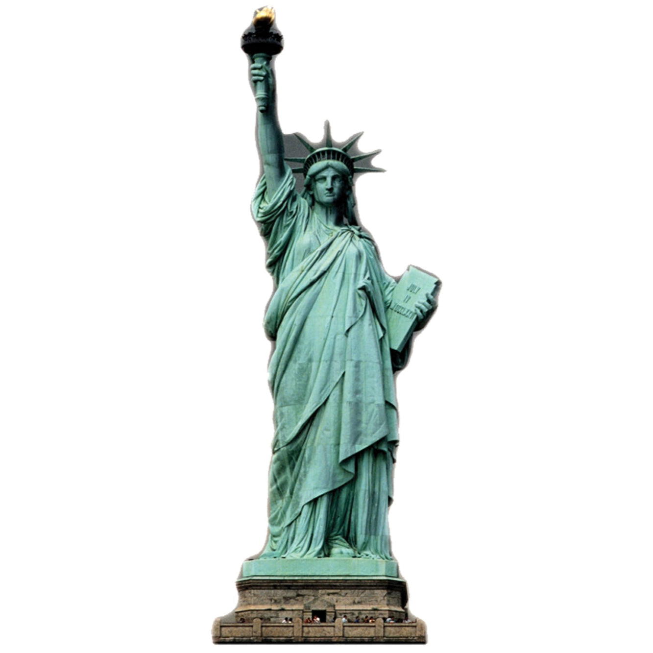 Statue of Liberty Cardboard Cutout Cardboard Standee - All Cutouts