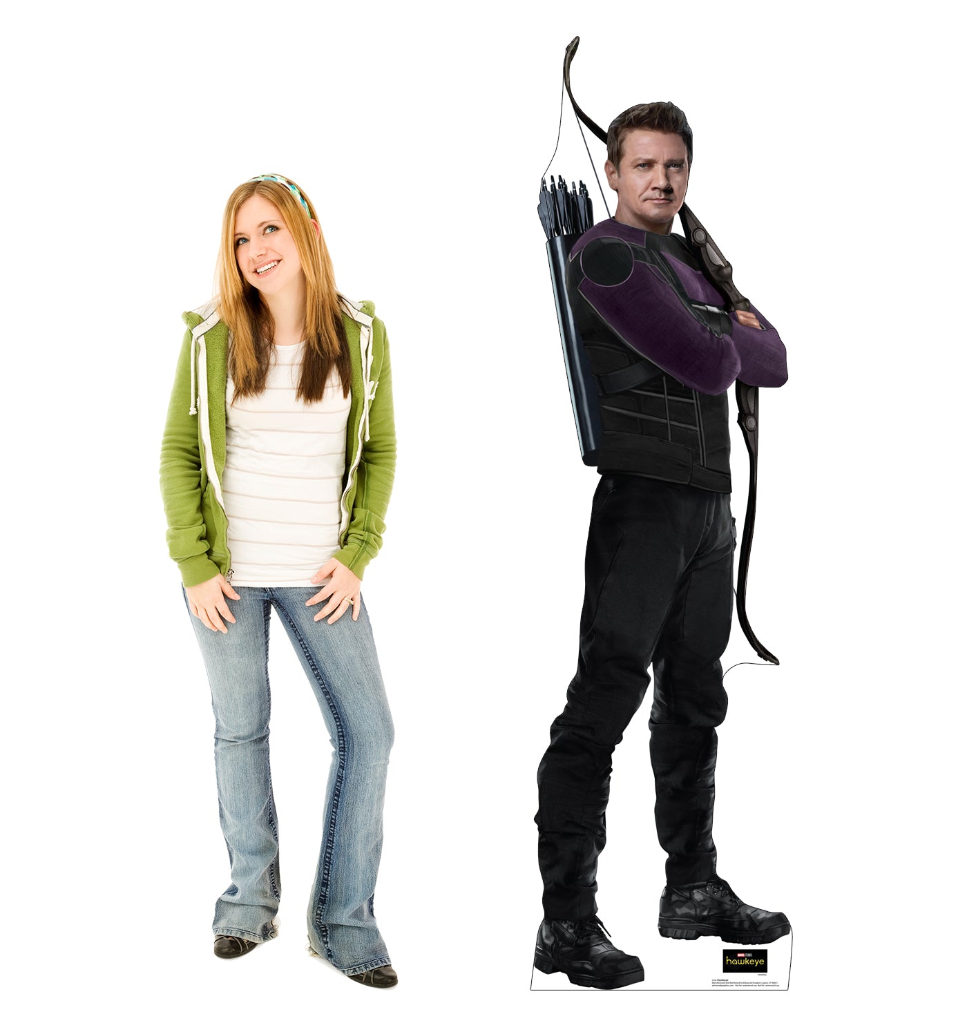 Life-Size Hawkeye Cardboard Cutout - All Cutouts