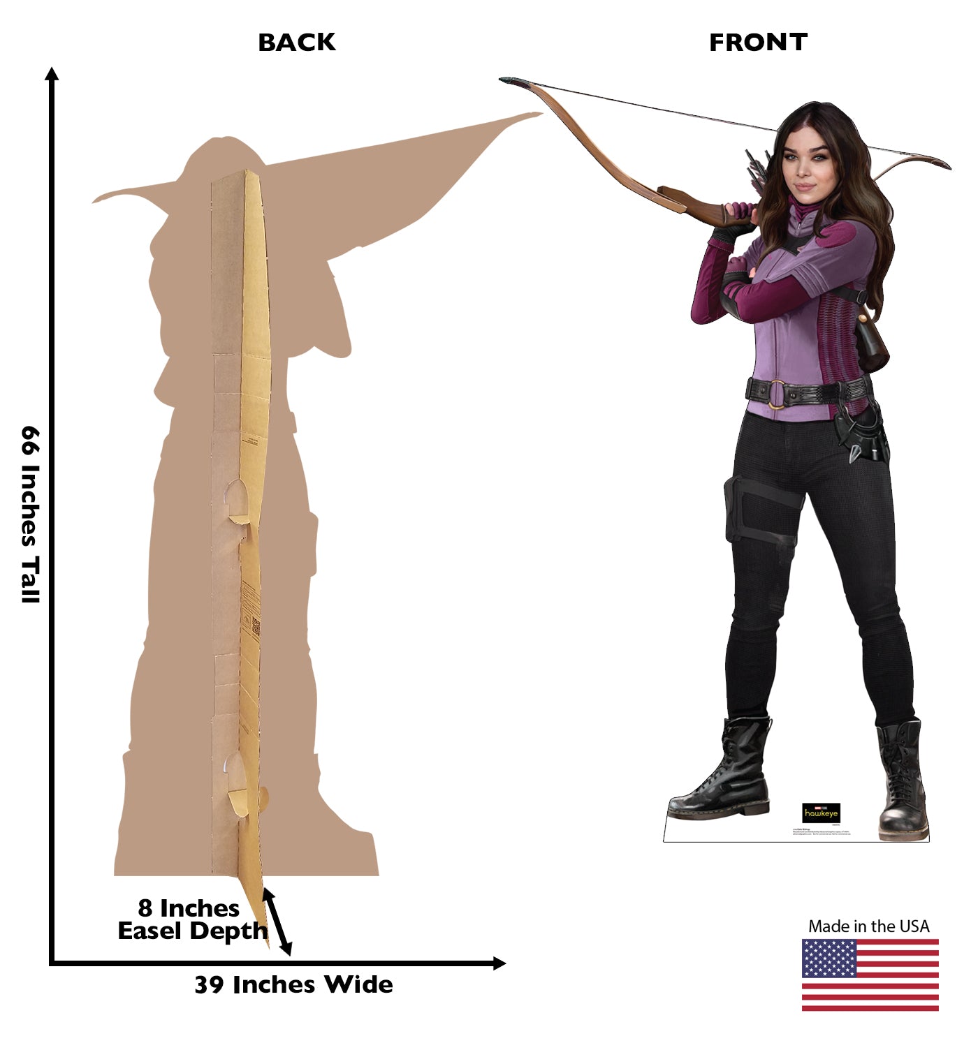 Life-Size Kate Bishop Cardboard Cutout - All Cutouts