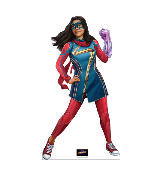 Life-Size Ms. Marvel Cardboard Cutout
