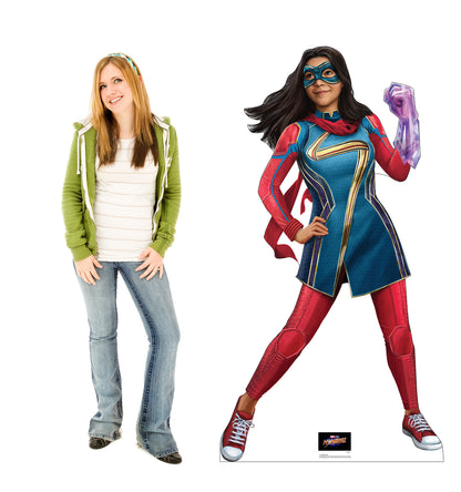 Life-Size Ms. Marvel Cardboard Cutout - All Cutouts