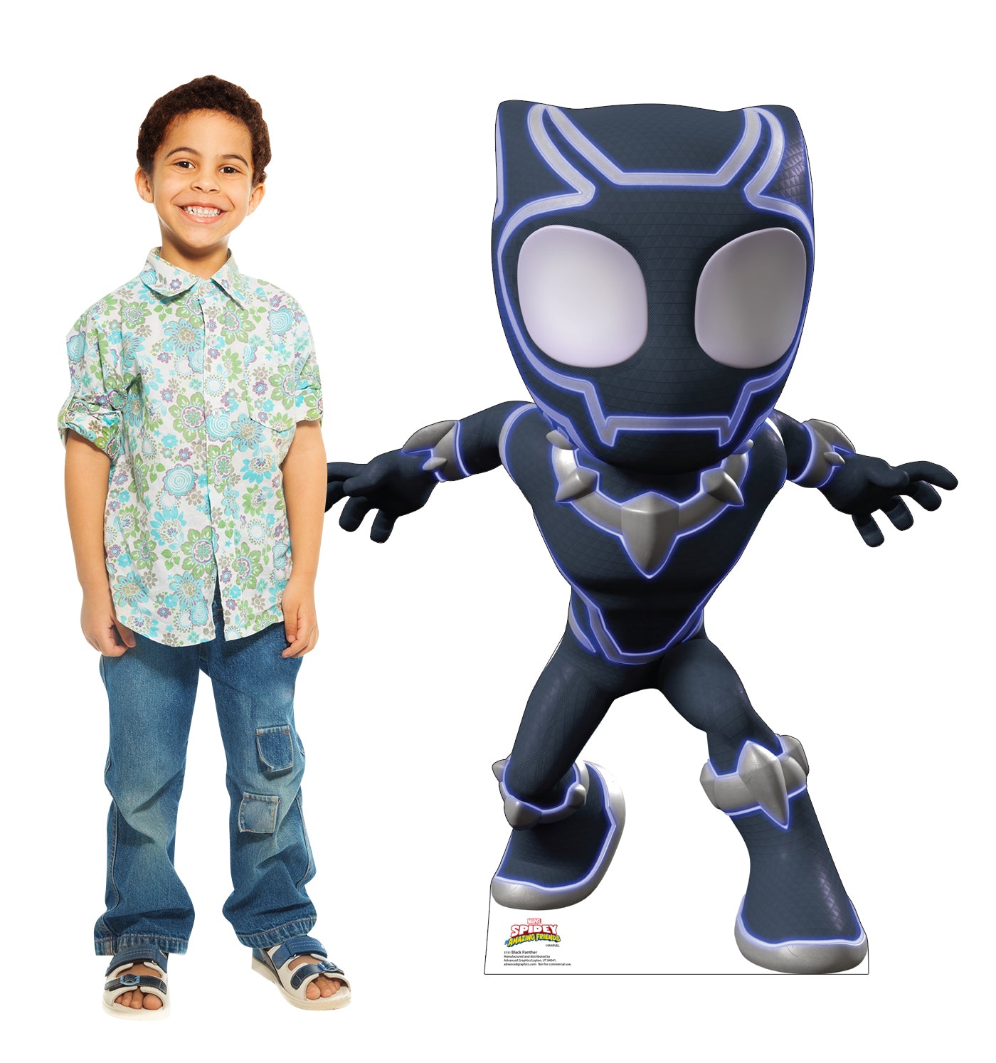 Life-size Cardboard Cutout of Black Panther - All Cutouts