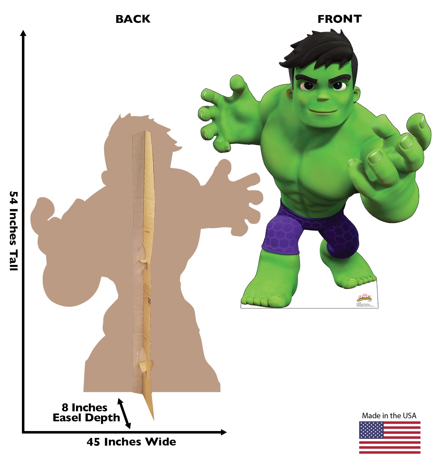 Life-Size Hulk Cardboard Cutout - All Cutouts