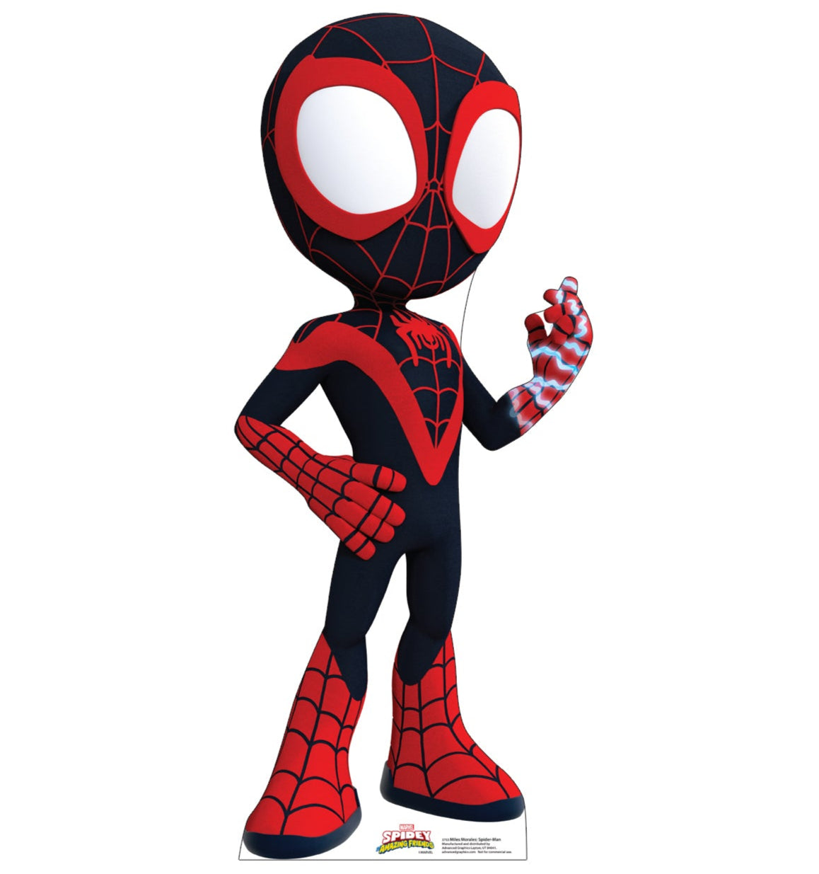 Miles Morales Spider-Man Life-Size Cardboard Cutout - All Cutouts