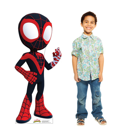 Miles Morales Spider-Man Life-Size Cardboard Cutout - All Cutouts