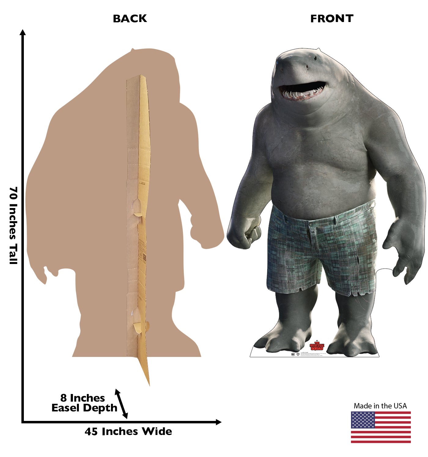 Life-Size King Shark Cardboard Cutout - All Cutouts
