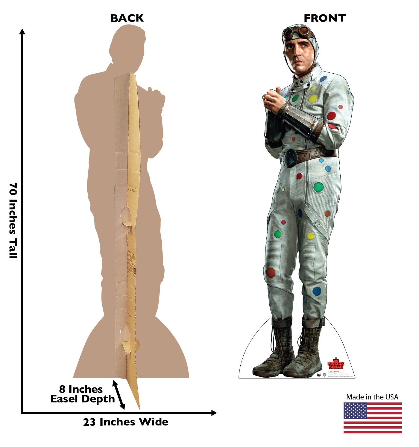 Life-Size Polka-Dot Man Cardboard Standee - All Cutouts