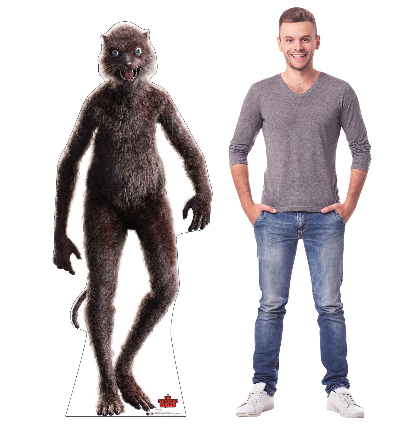 Life-Size Weasel Cardboard Standee