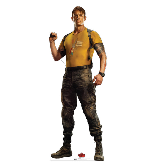 Life-Size Rick Flag Cardboard Cutout – The Suicide Squad - All Cutouts