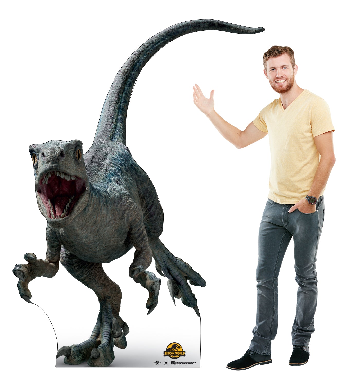 Life-Size Beta Cardboard Cutout – Jurassic World Dominion - All Cutouts