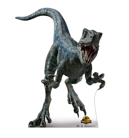 Life-Size Blue Cardboard Cutout – Jurassic World Dominion - All Cutouts