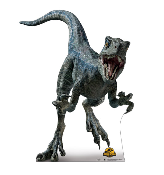 Life-Size Blue Cardboard Cutout – Jurassic World Dominion - All Cutouts