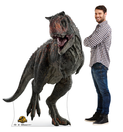 Life-Size Carnotaurus Cardboard Cutout – Jurassic World Dominion - All Cutouts