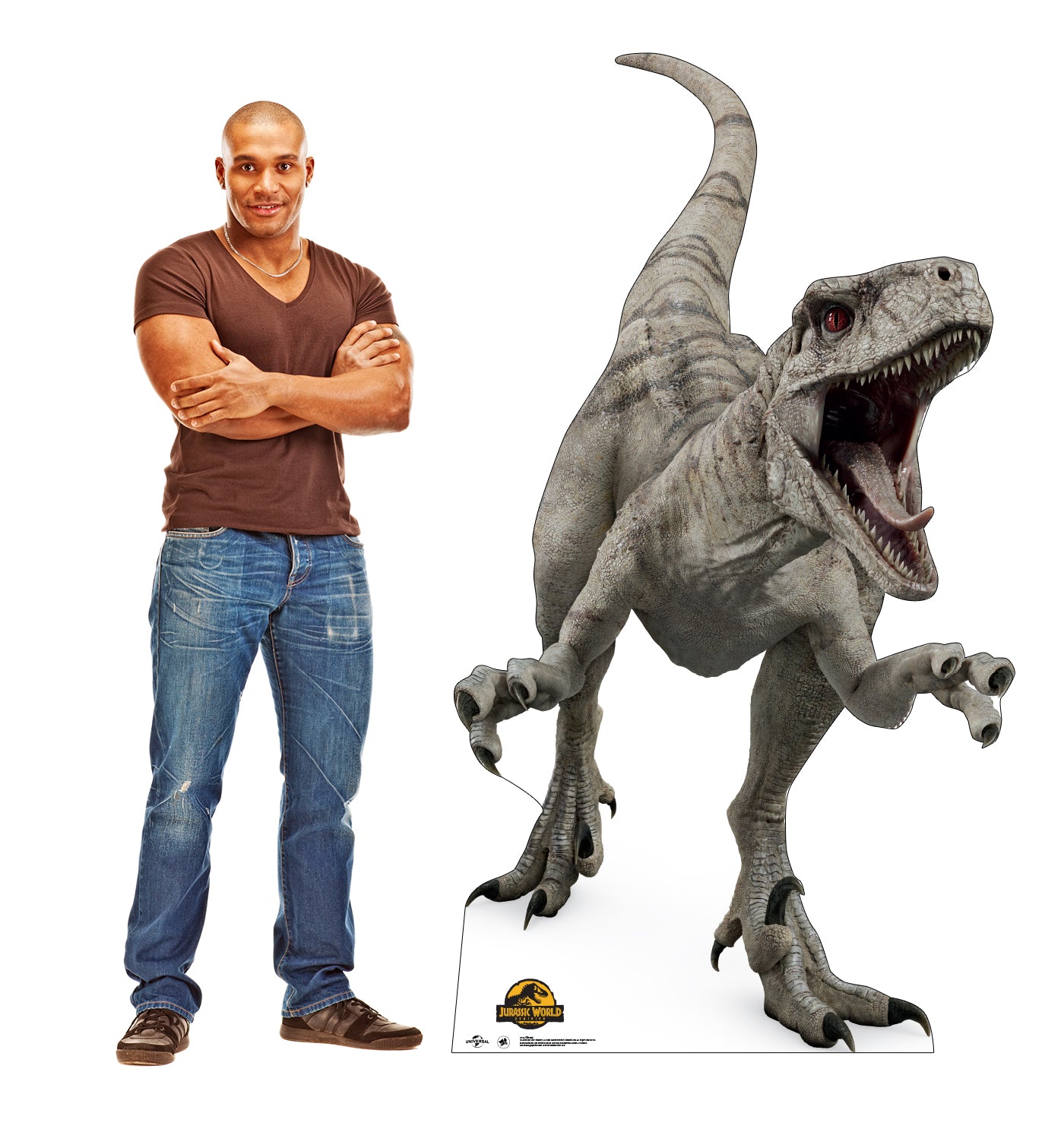 Life-Size Ghost Cardboard Cutout – Jurassic World Dominion - All Cutouts