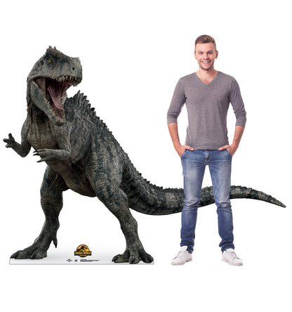 Life-Size Giganotosaurus Cardboard Cutout – Jurassic World Dominion - All Cutouts