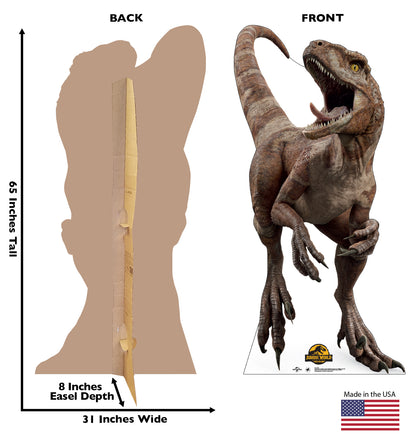 Life-Size Red Cardboard Cutout – Jurassic World Dominion - All Cutouts