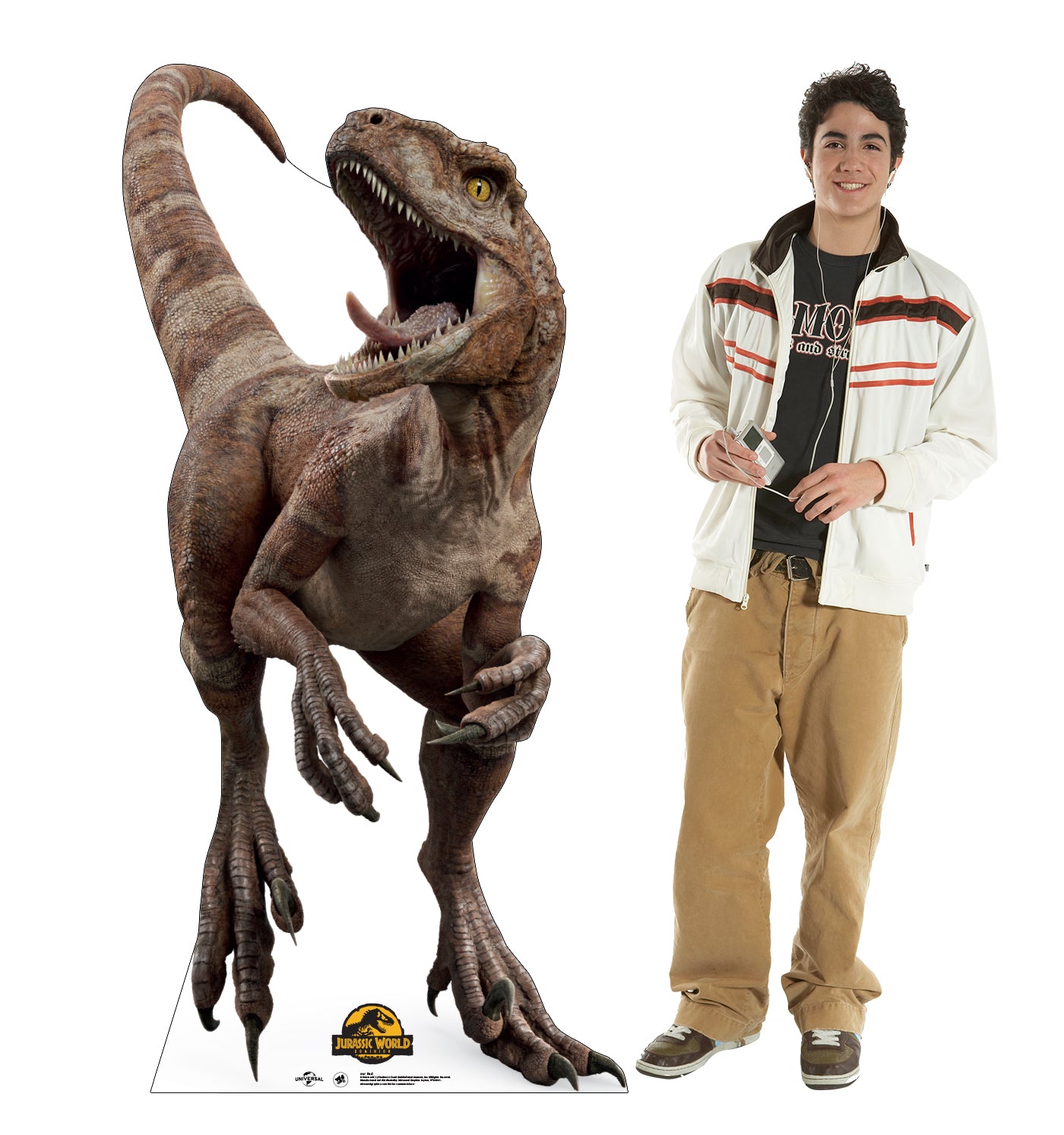 Life-Size Red Cardboard Cutout – Jurassic World Dominion - All Cutouts
