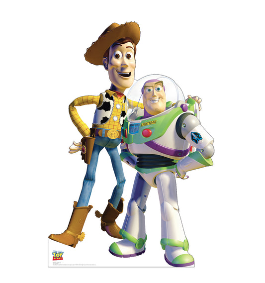 Life-Size Buzz and Woody Cardboard Cutout - All Cutouts