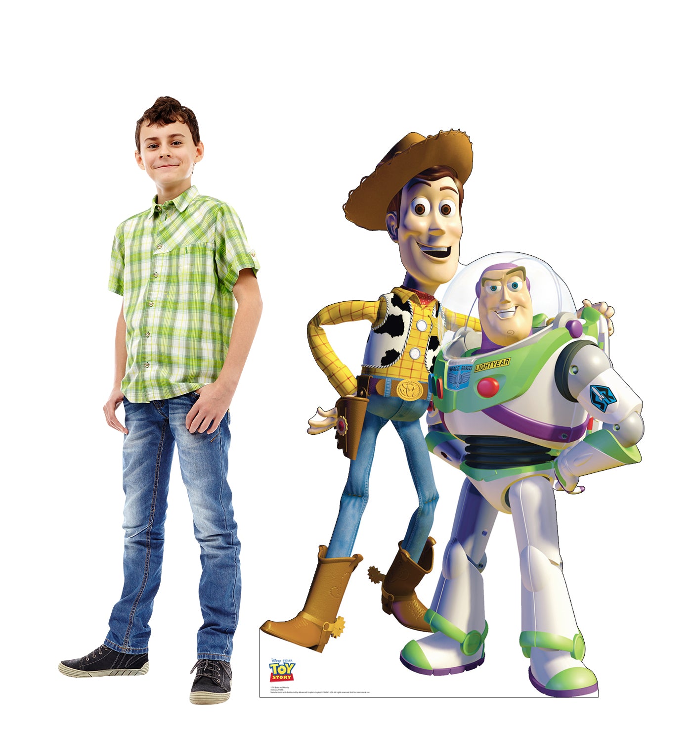 Life-Size Buzz and Woody Cardboard Cutout - All Cutouts
