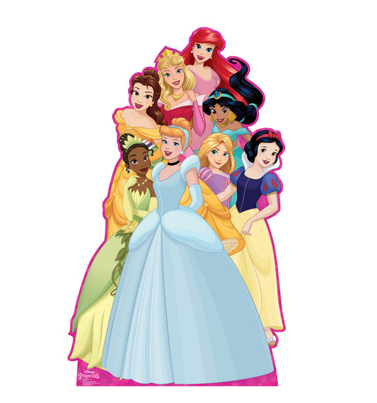 Life-Size Disney Princess Collage Cardboard Cutout - All Cutouts