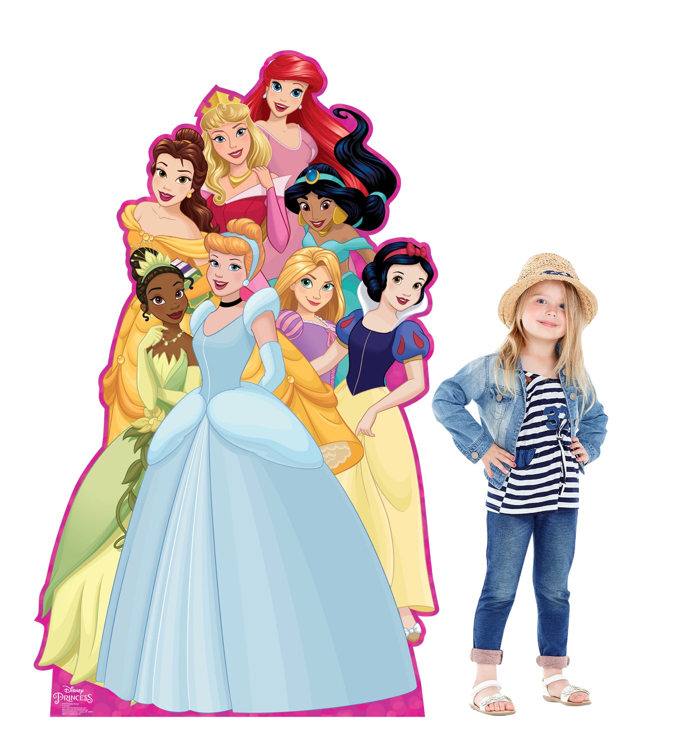 Life-Size Disney Princess Collage Cardboard Cutout - All Cutouts
