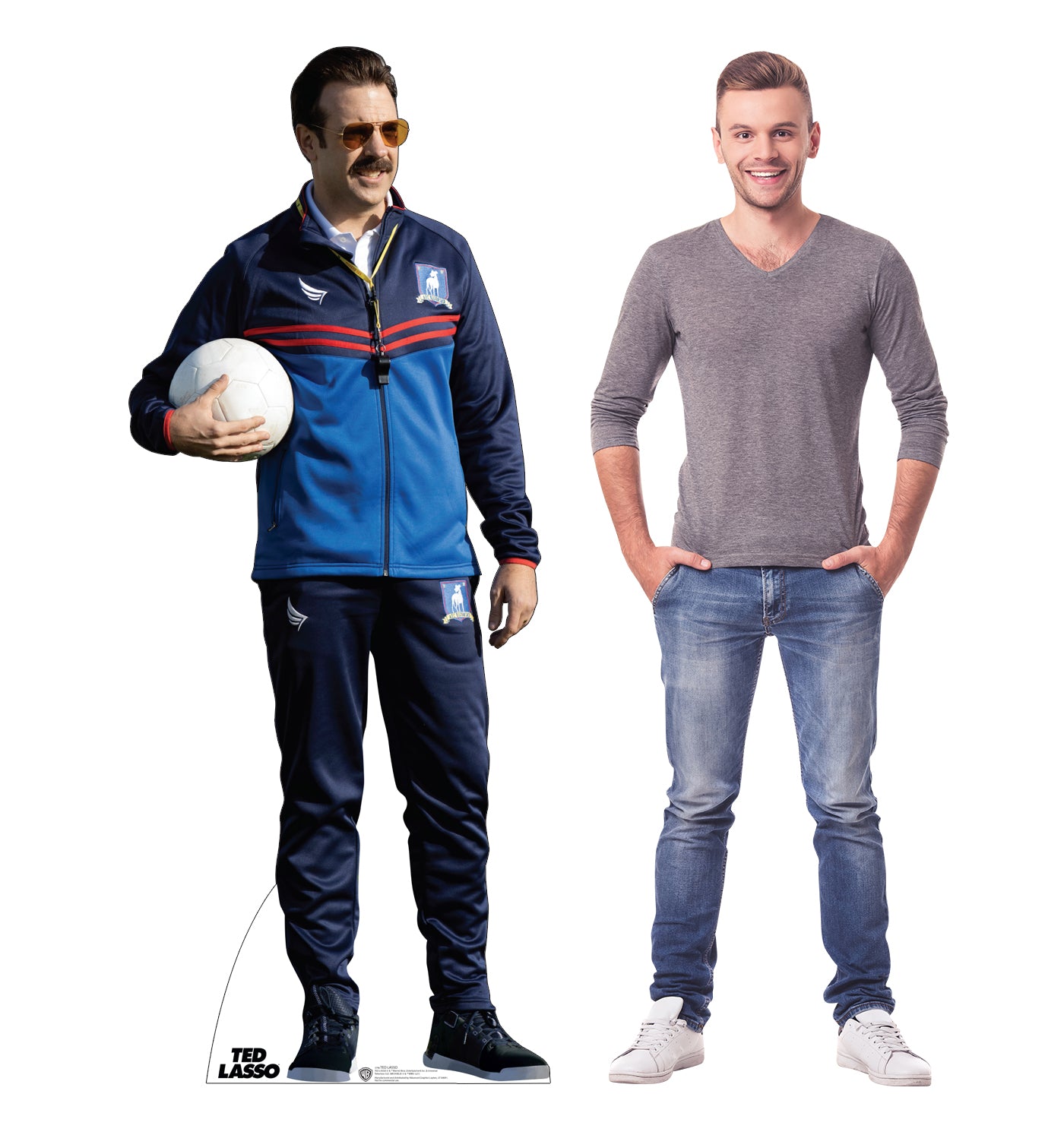 Life-Size Ted Lasso Cardboard Standee - All Cutouts