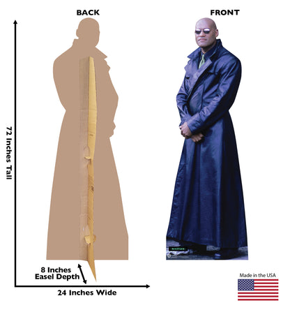 Life-Size Morpheus Cardboard Cutout – The Matrix - All Cutouts