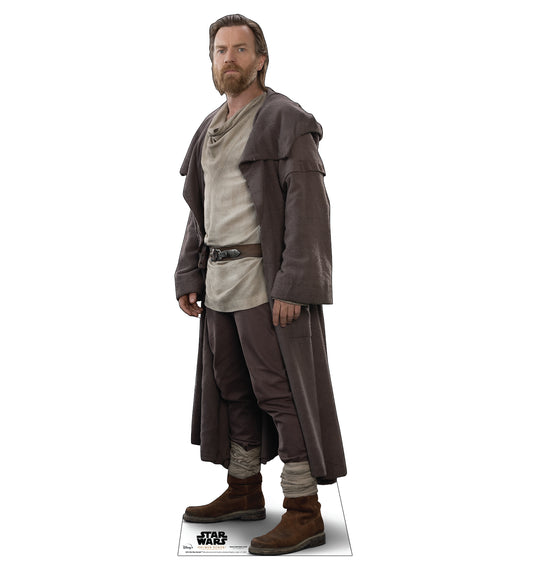 Life-Size Obi-Wan Kenobi Cardboard Cutout – Disney+ - All Cutouts