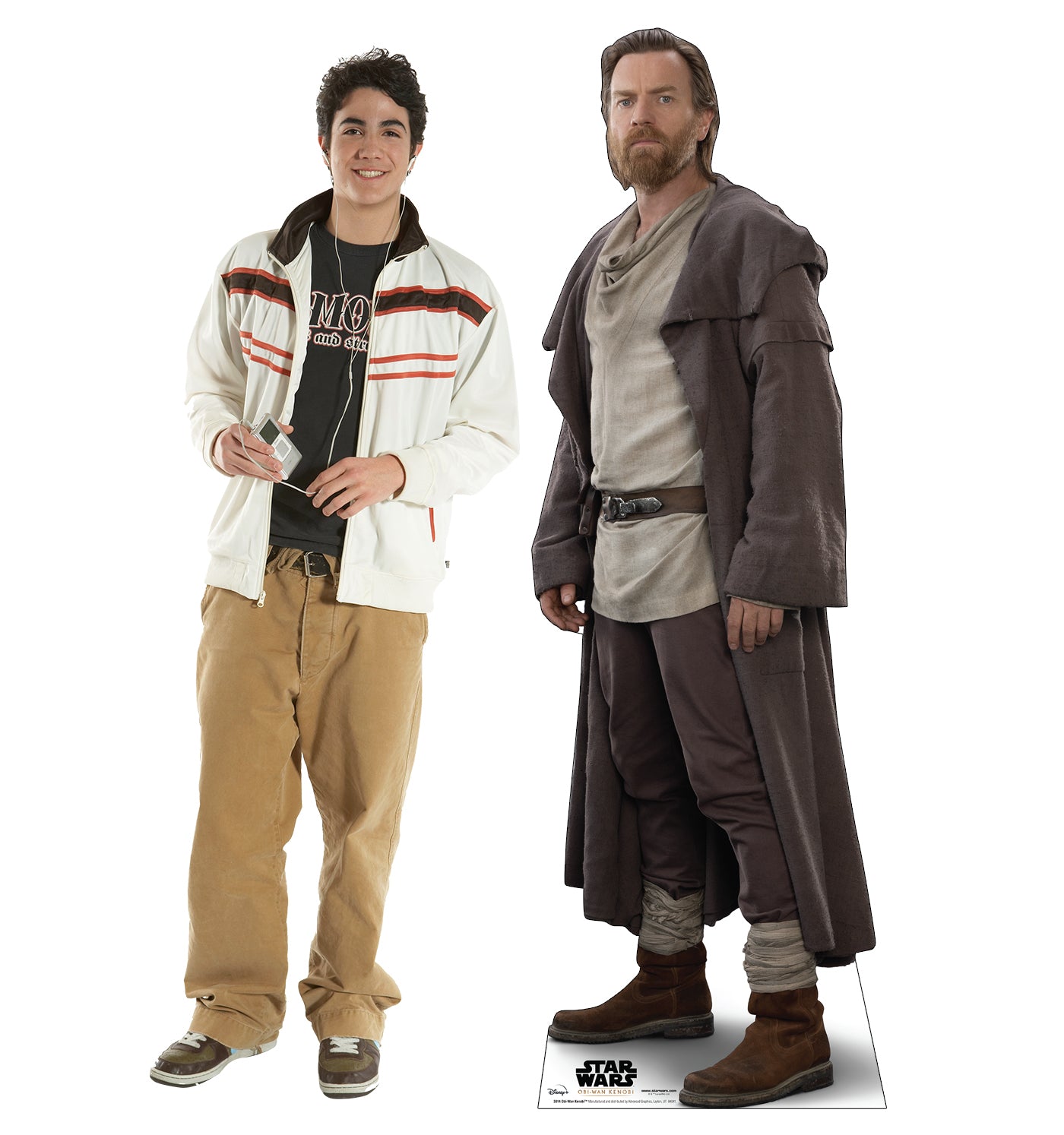 Life-Size Obi-Wan Kenobi Cardboard Cutout – Disney+ - All Cutouts