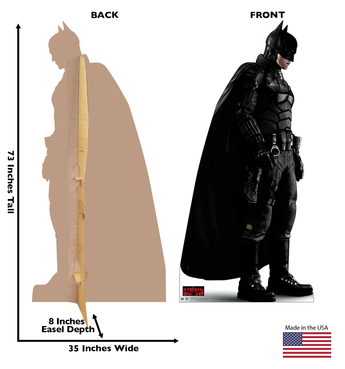Life-Size Batman 02 Cardboard Cutout - All Cutouts