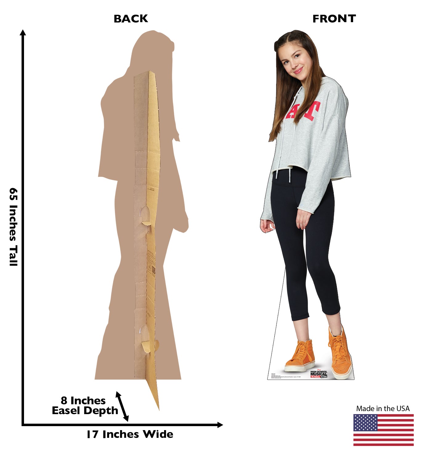 Life-Size Nina Cardboard Cutout – High School Musical - All Cutouts