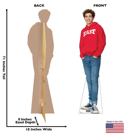 Life-Size Ricky Cardboard Cutout – High School Musical - All Cutouts