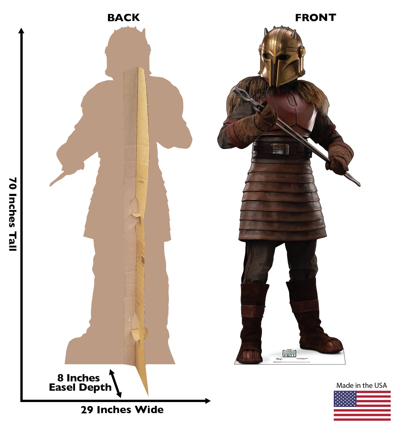 Life-Size Cardboard Cutout of The Armorer - All Cutouts