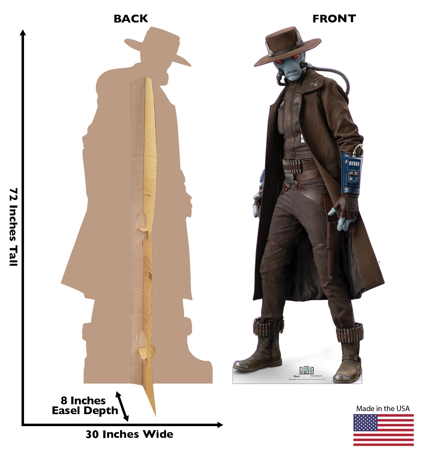 Life-Size Cardboard Cutout of Cad Bane - All Cutouts