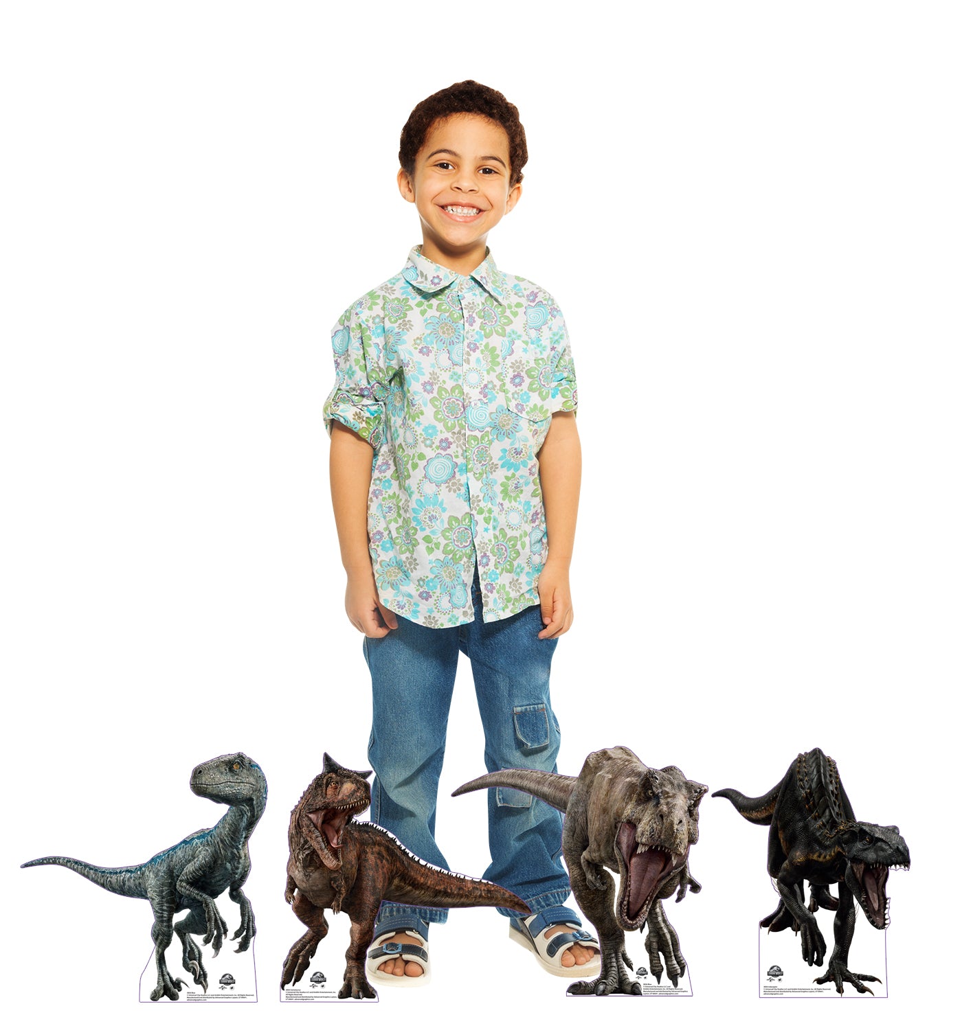 Jurassic World Mini Standees (Set of 4) - All Cutouts